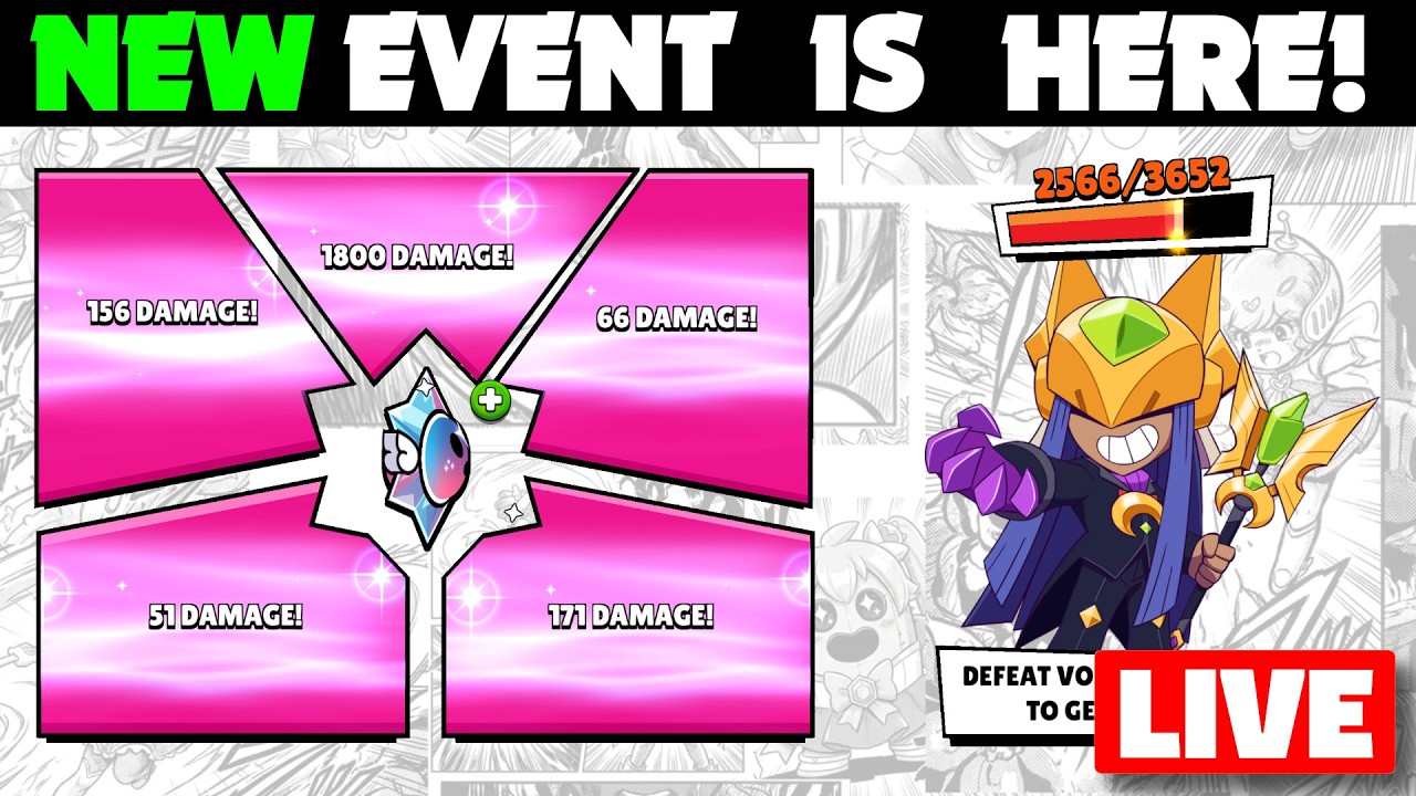 NEW STARR NOVA Event is here! Prestige [107] Grind in Brawl Stars| use code: stormi