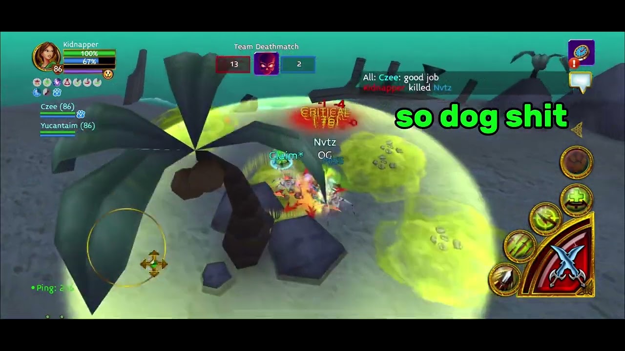 ARCANE LEGENDS PVP 86 1V1 (GLIZZI VS BALLER) THE WORTHLESS PILE OF DOGSH*T