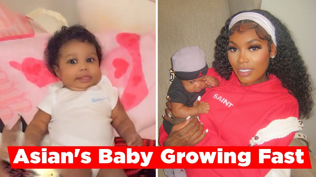 Asian Doll Share Her Adorable Baby Girl Cute Moment