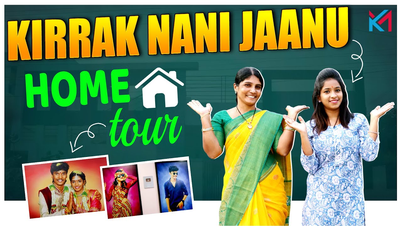 Kirrak Nani And Jaanu Home Tour | Way To Nani Jaanu Home | Kirrak Nani Official | Kisra Media