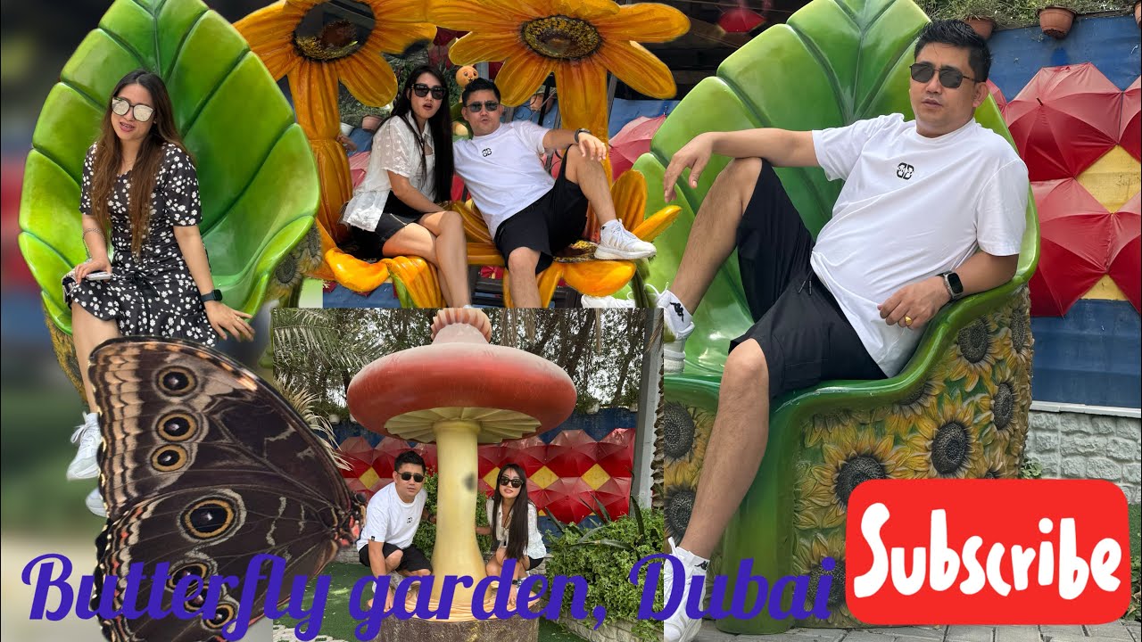 Exploring Butterfly Garden (Dubai)