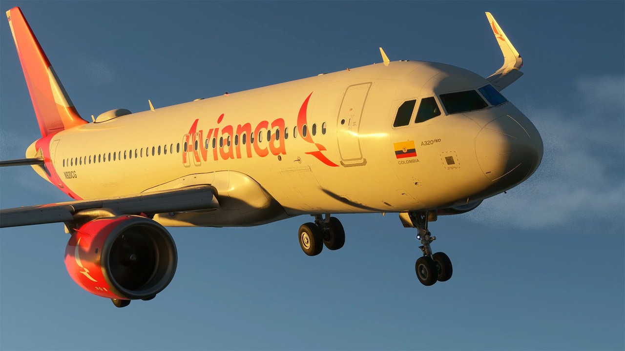 El imponente Airbus A320Neo de Avianca 🇨🇴