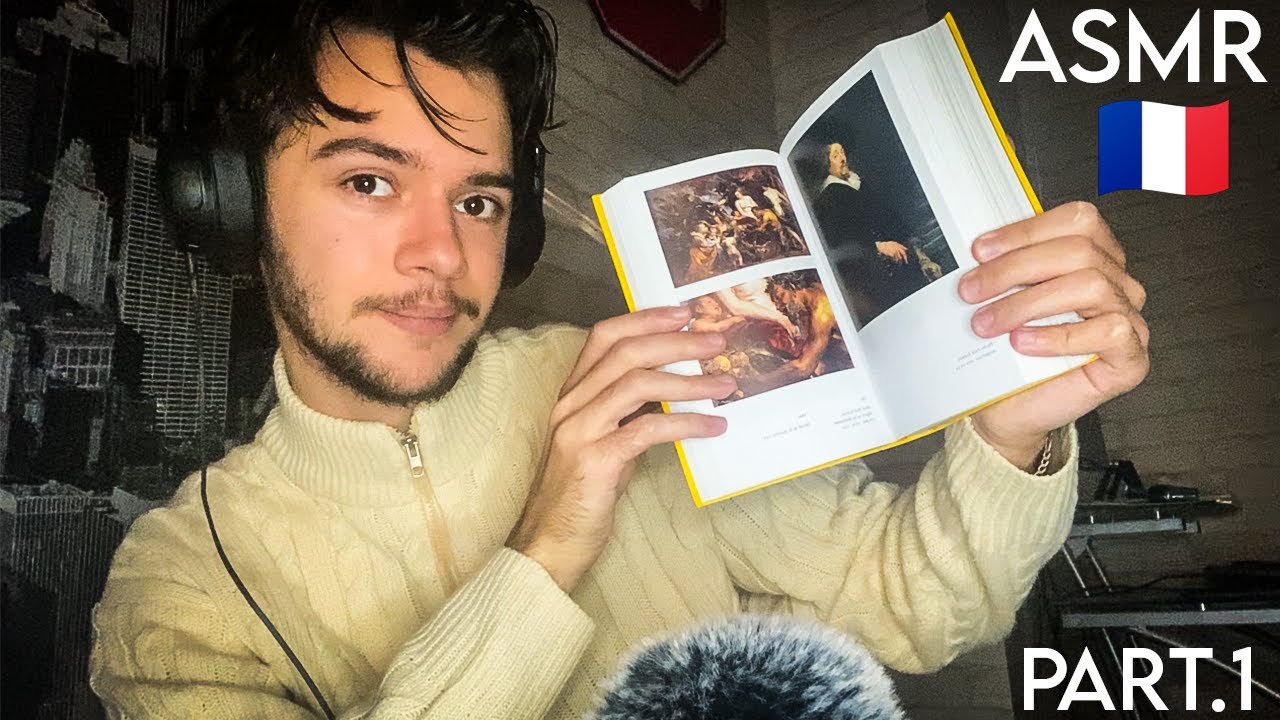 [ASMR 🇫🇷 ] Lecture Chuchotée / Whispered Reading in 🇫🇷  : L'Histoire de l'Art part.1
