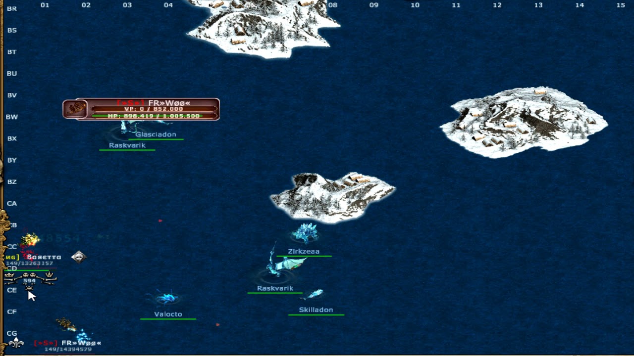 Seafight TR JR.WOO ŞAMAR + (GLOBAL 6) KİNG BARETTA.