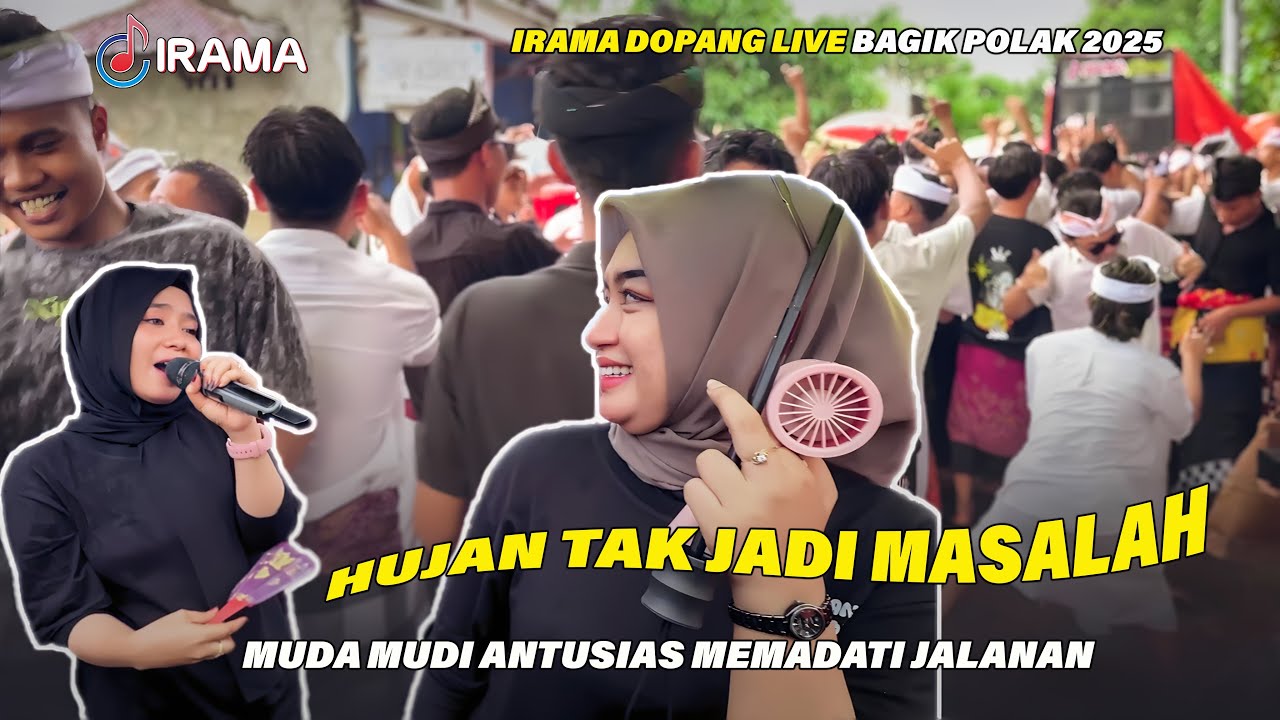 Terbaru !! Irama Dopang Kehujanan Iring Pengantin Bagik Polak Namun Aman Terkendali 2025