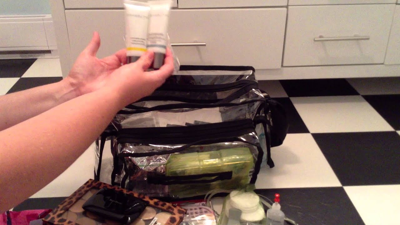 Downsized makeup artist kit