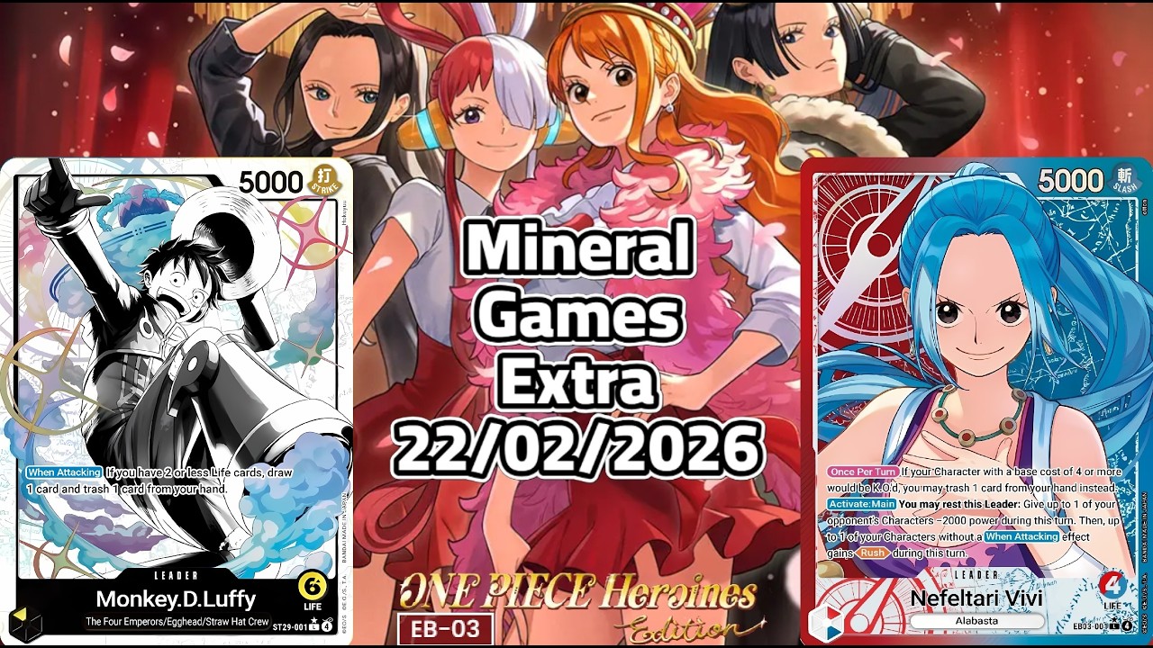 Luffy (ST29) VS Vivi (EB03) | LGS Semanal Extra | 22/02/26