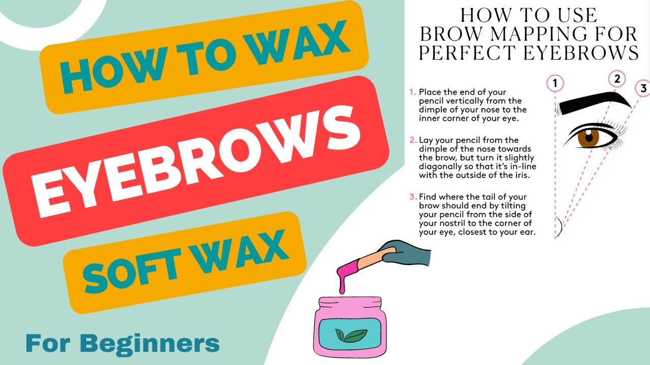How to Wax Eyebrows| #waxing