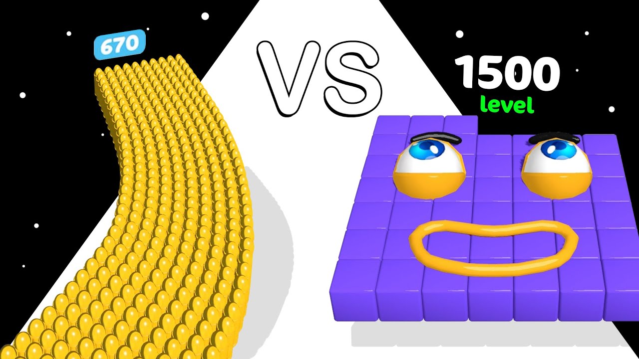 Number Blocks Run VS Bullet Army Run: ASMR Gameplay ❌ Evolution Game!