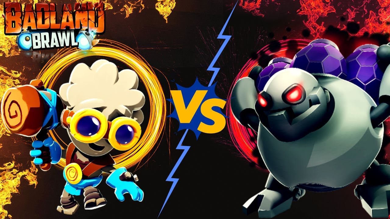 🟣DOOM GOLEM VS 🔥BOY STRIKER  Badland Brawl Gameplay | Best Play
