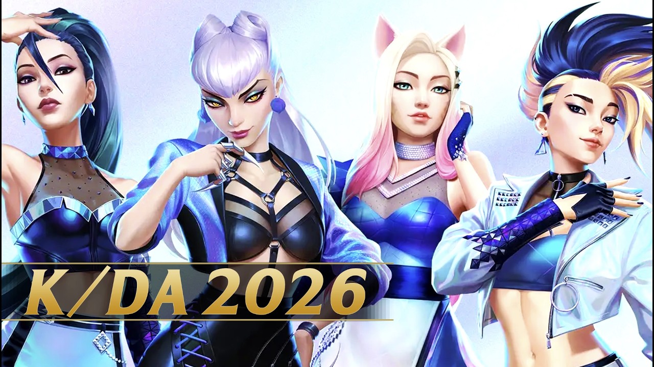 NEW K/DA SONGS & SKINS 2026 - League of Legends