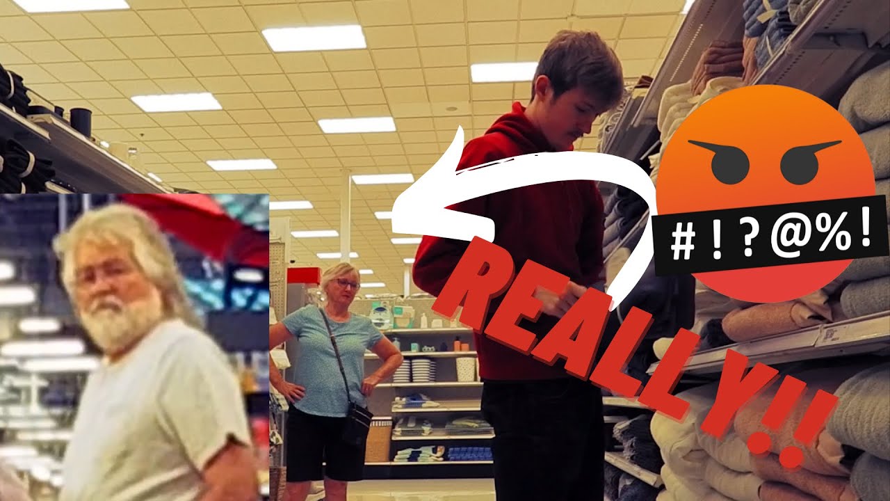 “Really?!” MAD Granny at Target over a FART! The POOTER