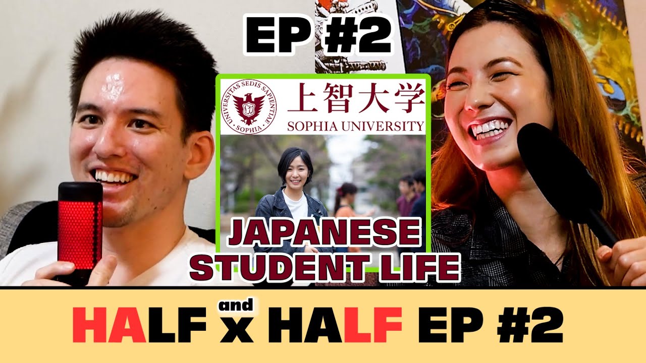 The TRUTH about JAPANESE COLLEGE LIFE and our experiences at Sophia University | Half x Half Ep #2