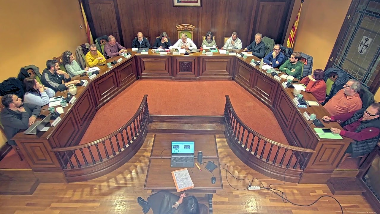 Ple de l'Ajuntament de la Bisbal d'Empordà - 27/01/2026