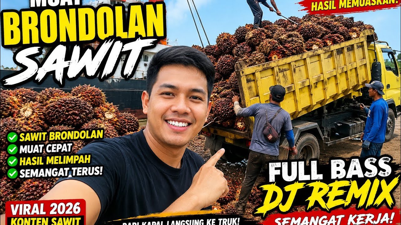 DI PANEN LAGI BAHAN UNTUK DI GILING #sorotan #sawit #shorts #brondolan #viral