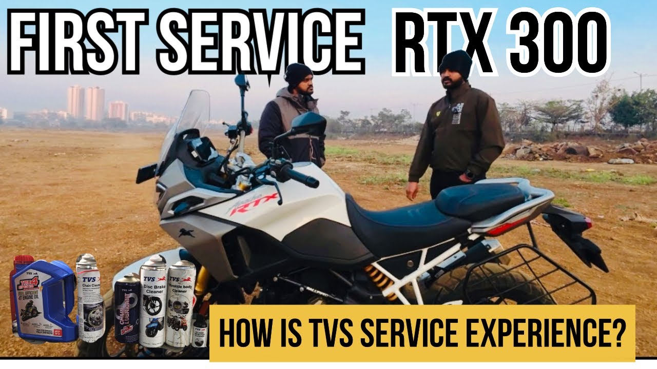 RTX 300 First Service Complete Details | Service Cost, Problems & Performance