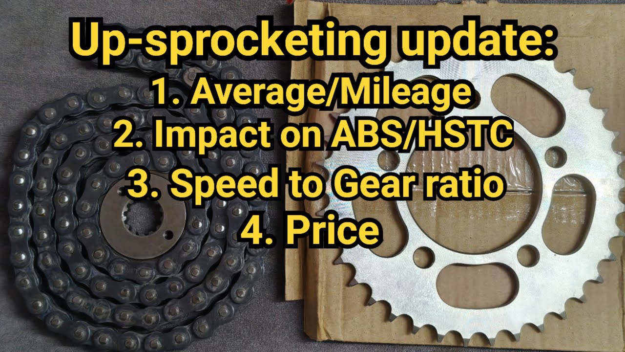 Honda H'ness CB350- Chain Sprocket Update - On Road Performance and Price 