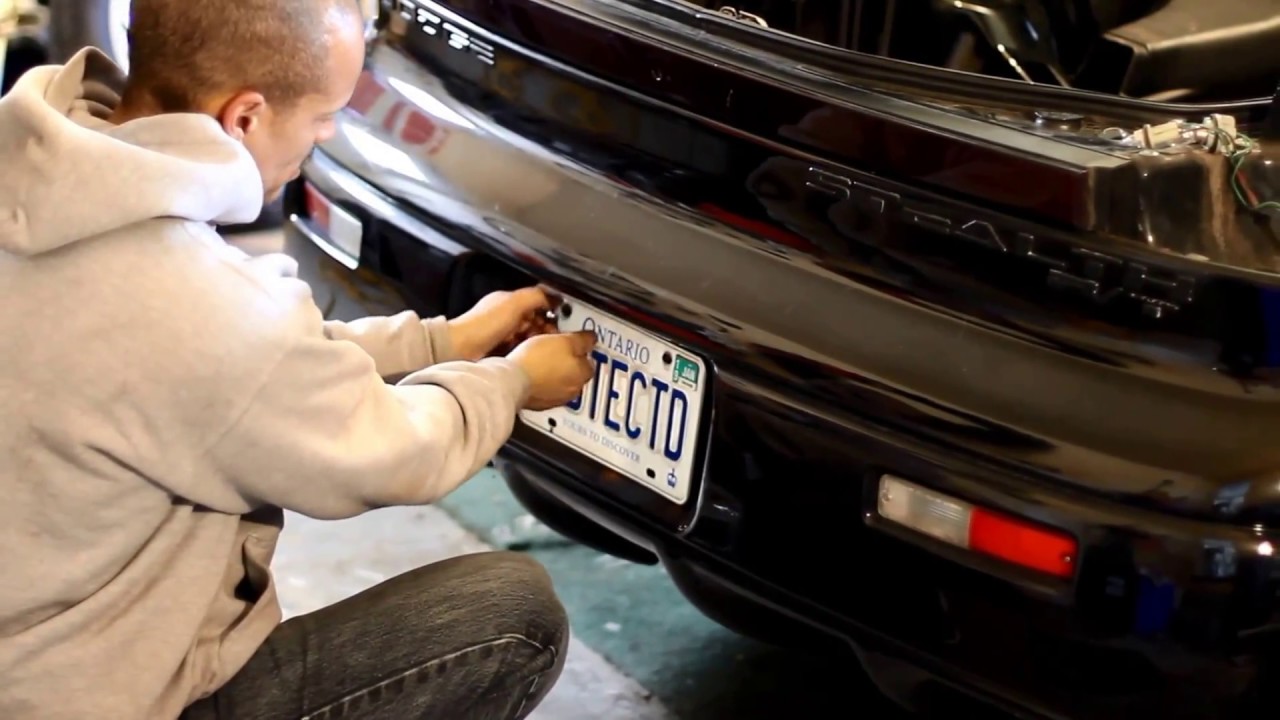Dodge Stealth / Mitsubishi 3000 gt Rear Bumper Removal