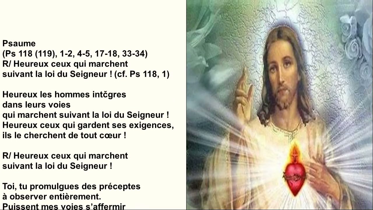 Prions en Église: Lectures du 15 février 2026