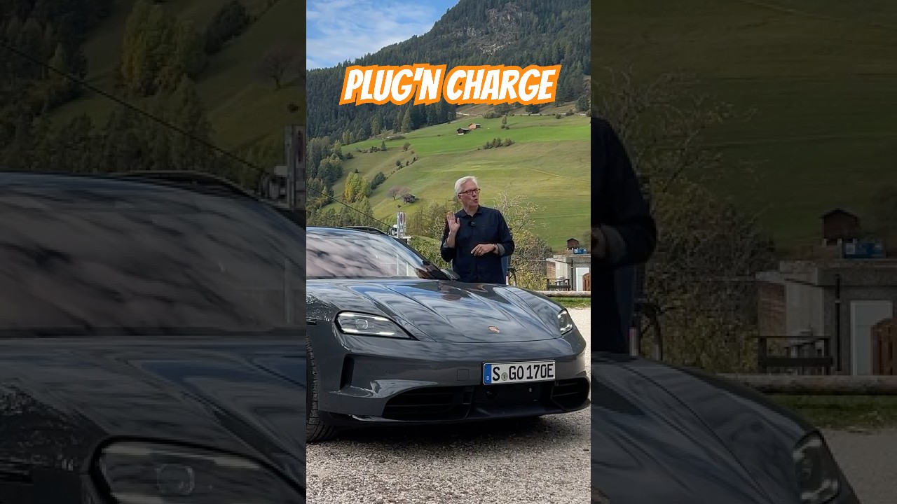 Plug & Charge Laden mit dem Porsche Taycan
