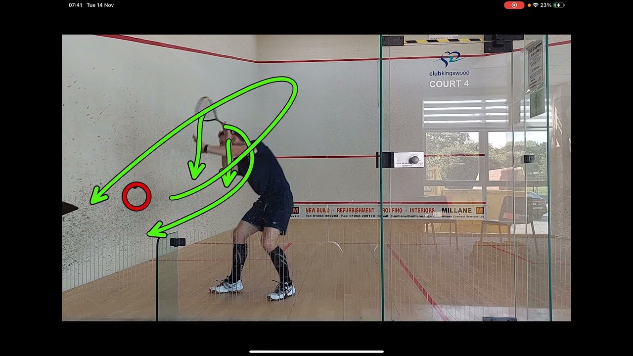 Optimising the Backhand Swing for Power and Consistency in Squash