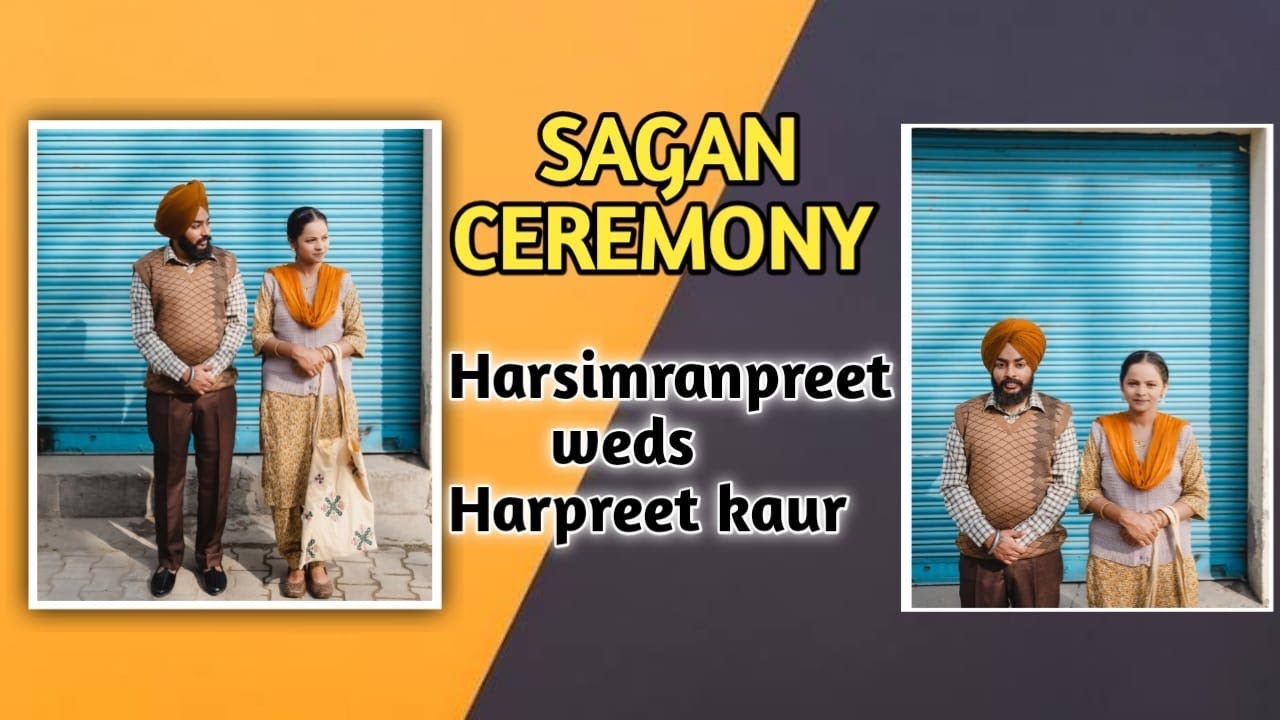 Live : Sagan Ceremony Harsimranpreet & Harpreet (A One Photography M- 85560-54007)