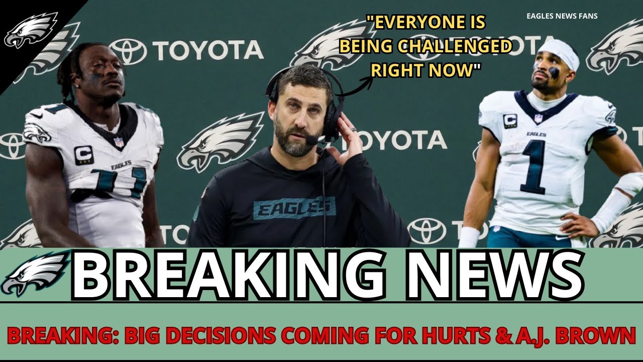 🚨BREAKING NEWS: Eagles Reevaluate Jalen Hurts and A.J. Brown This Offseason