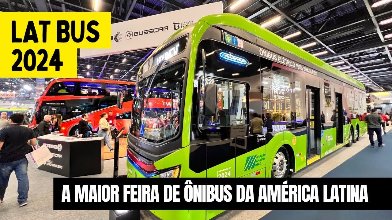 LAT BUS - UMA VOLTA PELA MAIOR FEIRA DE ÔNIBUS DA AMÉRICA LATINA