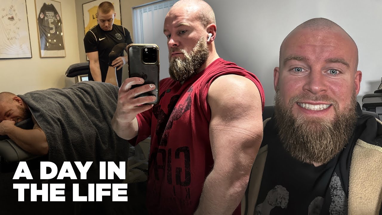 A DAY IN THE LIFE | Shaving My Head | Shoulder Workout | Food Shop | Massage