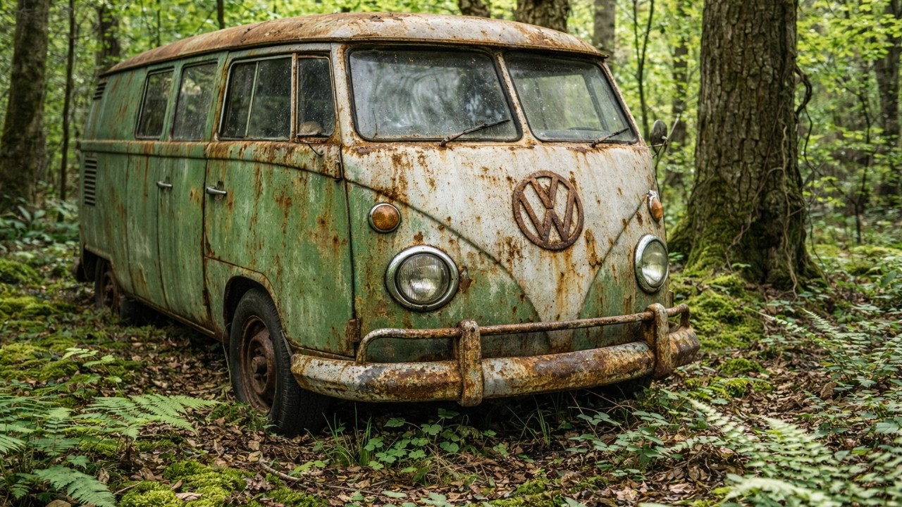 Lost for 72 Years in Wildness—An Iconic 1950's VW Van Finally Uncovered! | Epic Restoration