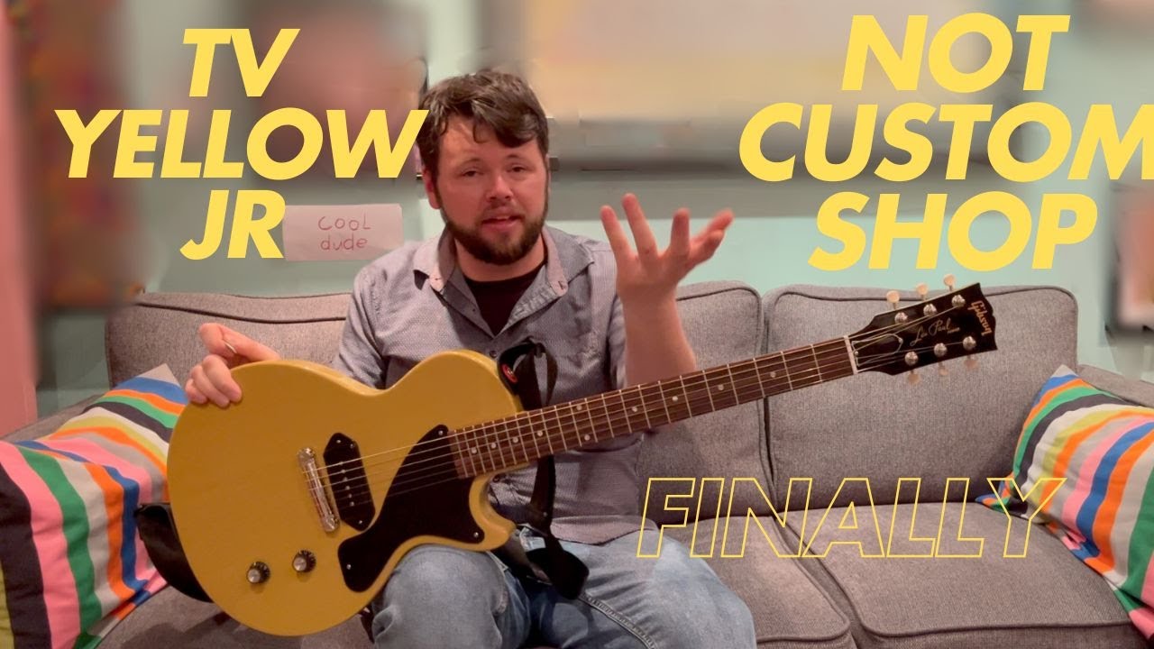 Gibson Finally Got It Right! New TV Yellow Junior
