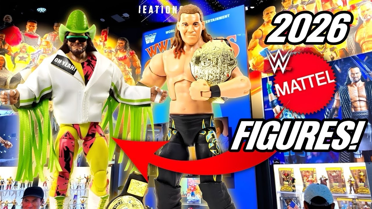 Выйдут ли эти фигурки WWE в 2026 году?!