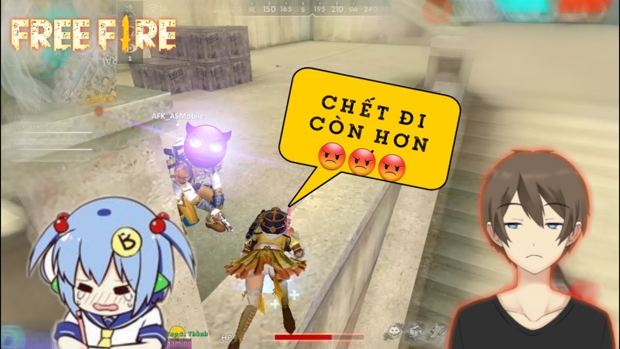 [Free Fire] Đừng Bao Giờ Gục Khi Chơi Cùng Đồng Đội Lầy - Thà Chết Còn Hơn😡