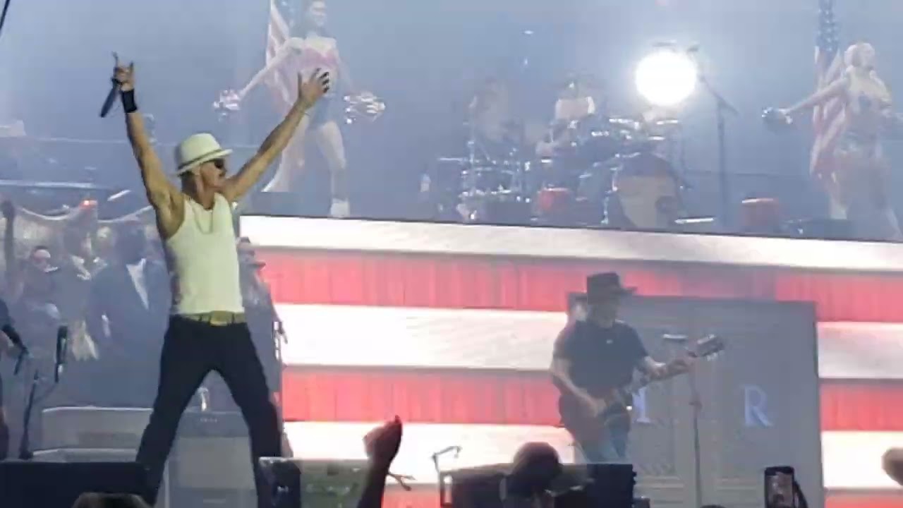 Kid Rock live at Rock the Country in Knoxville Tennessee on 04/26/2025
