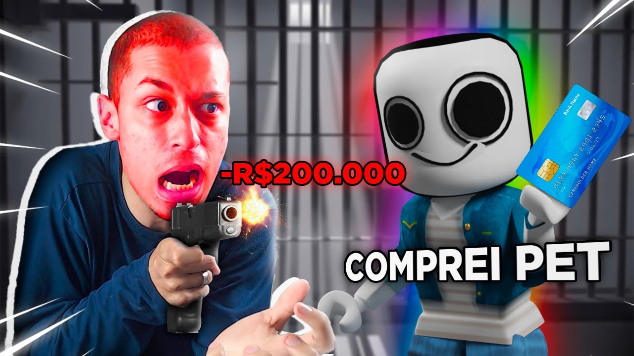 GASTARAM 200 MIL em ROBUX NO MEU CARTÃO E TIVE QUE ROUBAR UM BANCO PRA RECUPERAR!!