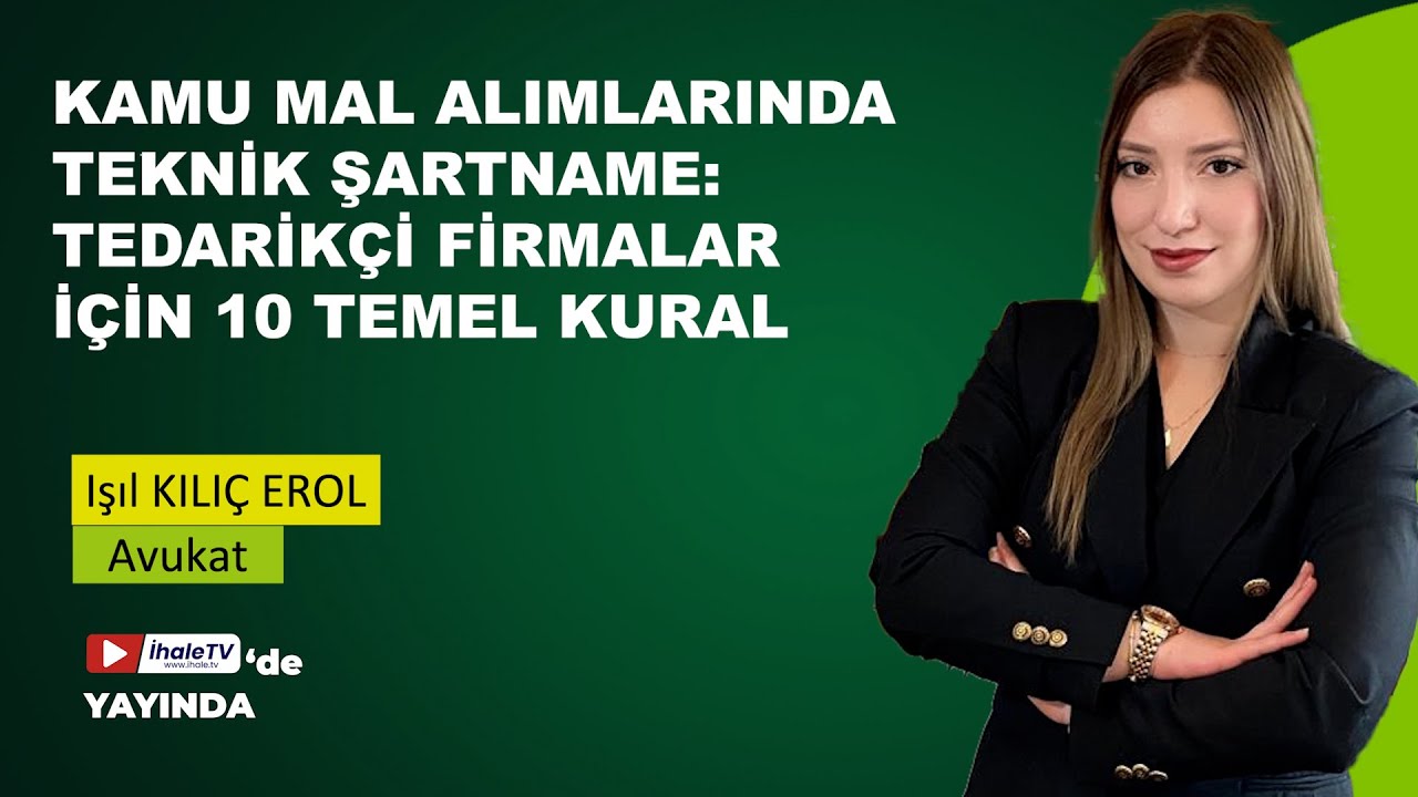 Kamu Mal Alımlarında Teknik Şartname: Tedarikçi Firmalar İçin 10 Temel Kural