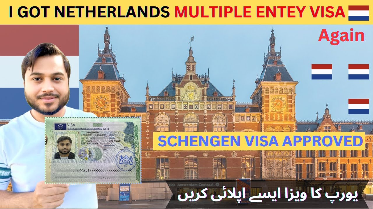 I Got again Europe multiple Visa | Netherlands multiple entry visa | Schengen visa
