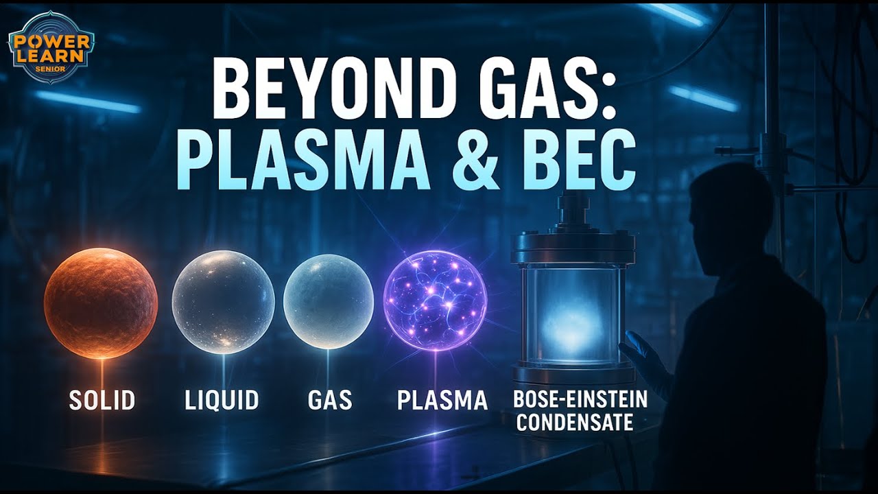 Plasma & Bose-Einstein Condensate Explained | 4th & 5th States of Matter