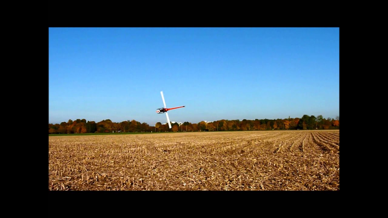 SAB Goblin 700 with only 6S and 1150 rpm - soft 3D