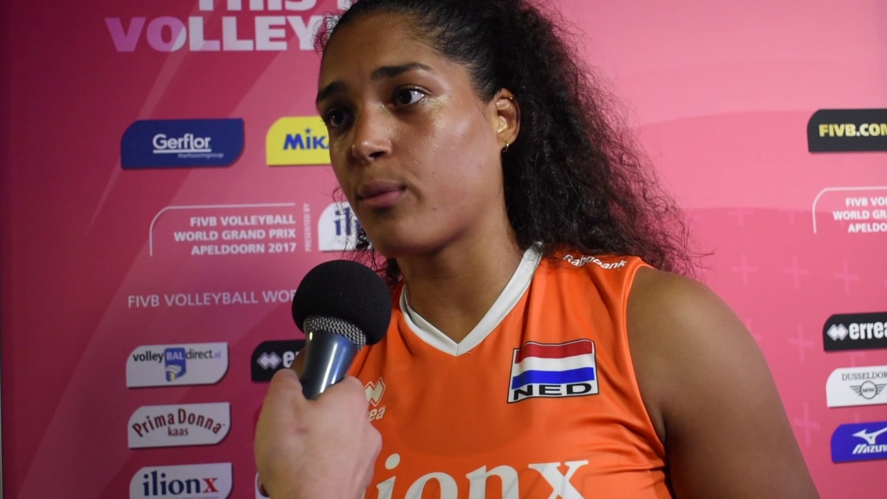 Celeste Plak over de 3-0 zege op Dominicaanse Republiek