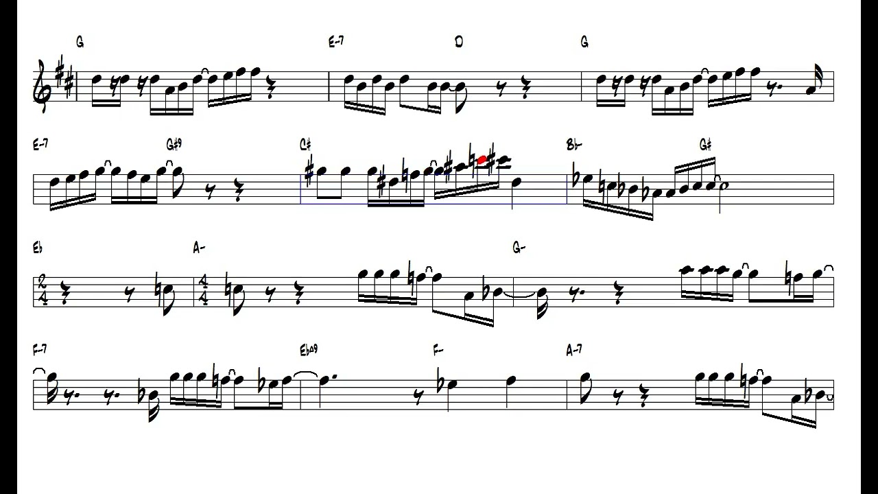 After The Love Has Gone  Earth, Wind & Fire  Eb Alto Sax Play Along