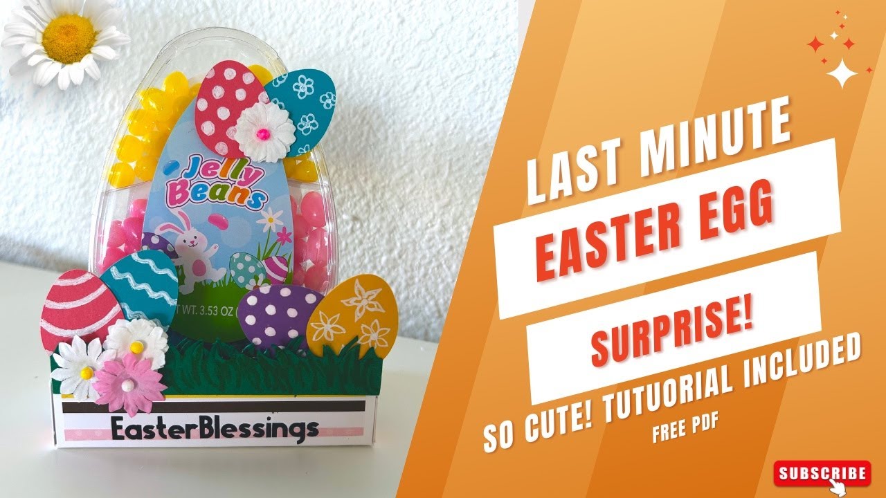 Easter Egg Surprise!! ....Plus Tutorial AND Free PDF
