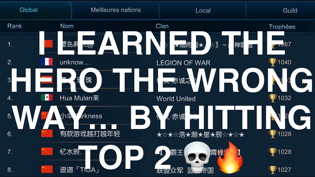 I LEARNED THE HERO THE WRONG WAY… BY HITTING TOP 2 💀🔥(Miragine War)