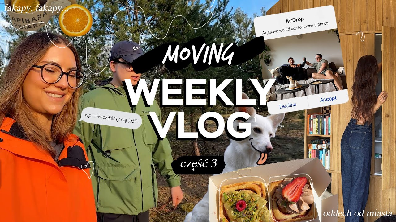 PRZEPROWADZKOWY VLOG 3 🏠 // z Michem o budowie / mamy łącznik! / grillowe gotowanie🍔 / domek tour
