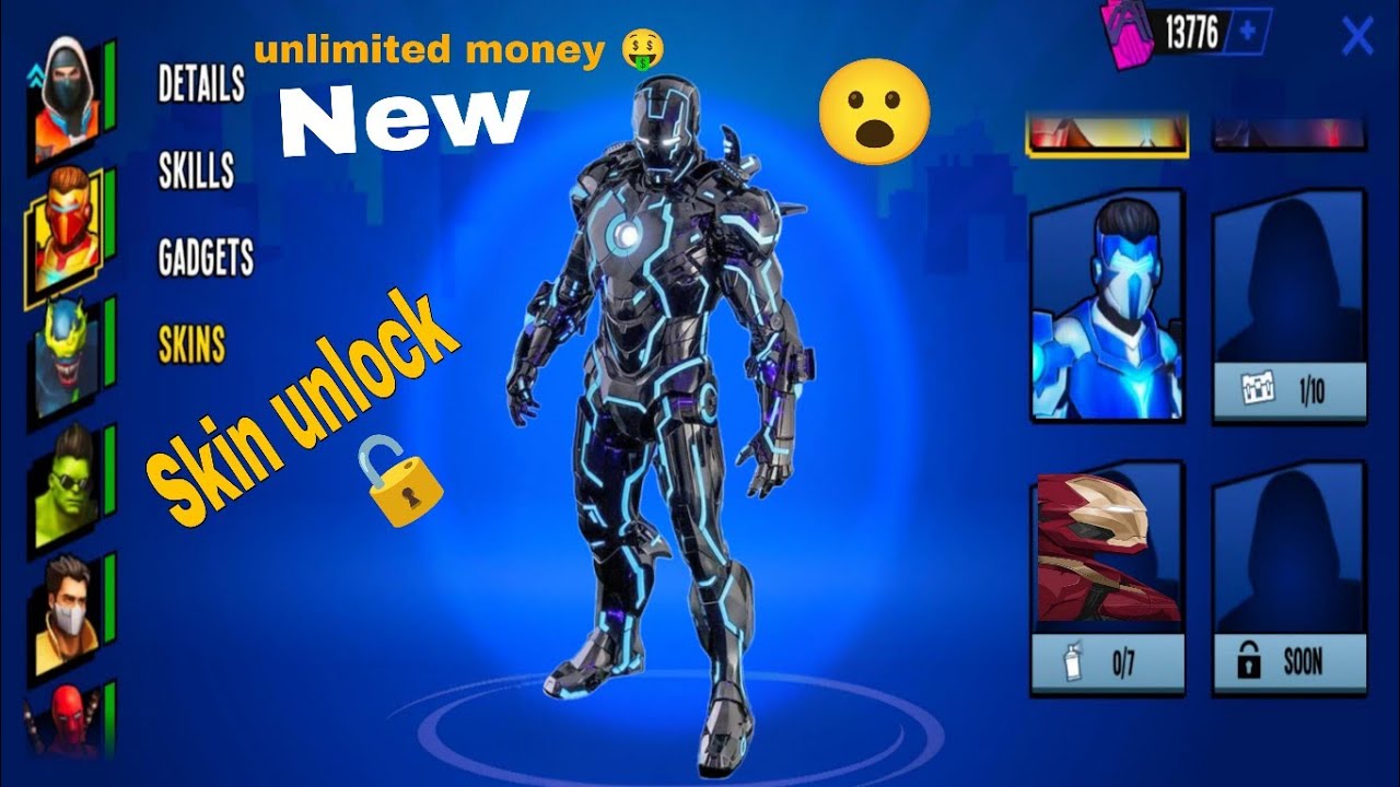 Spider fighter 3 How to unlocked iron man new skin || full gameplay