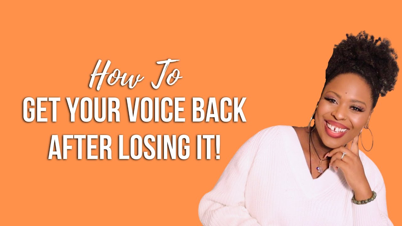 Vocal Health Tricks: How to Get Your Voice BACK After Losing It!
