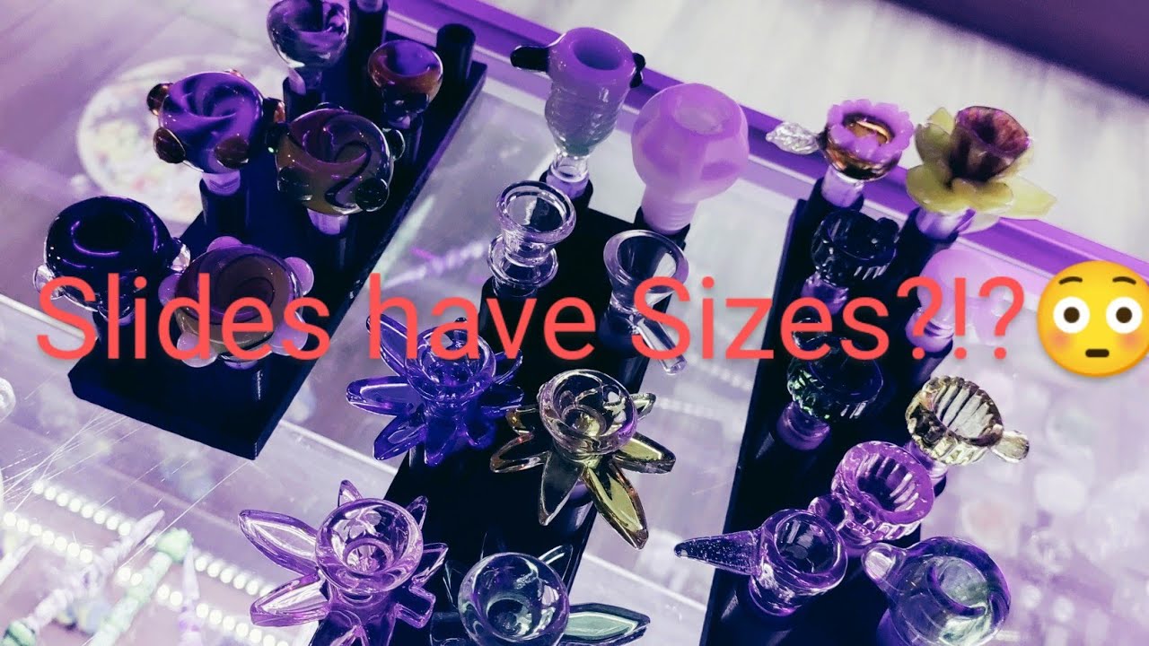 Slides have Sizes?!?!😱 // Bong Accessories // The 411  // #education  #bong