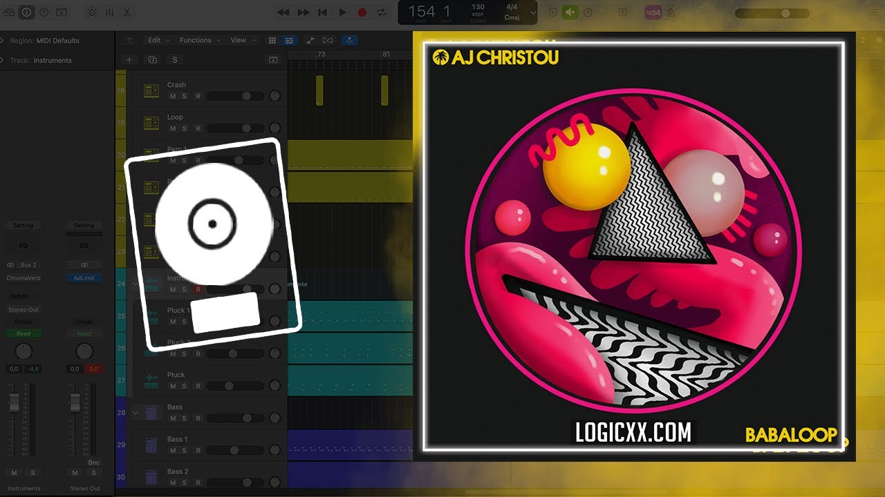 AJ Christou - Babaloop (Logic Pro Remake)