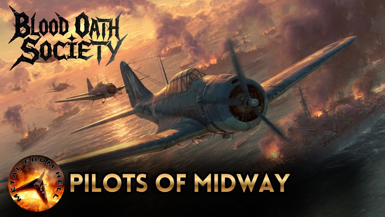 Pilots Of Midway, Blood Oath Society (heavy metal song) #thrashmetal #heavymetal #metal #symphonic