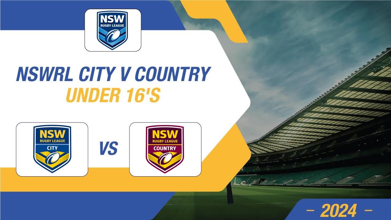 NSWRL 2024 City vs Country Under 16's